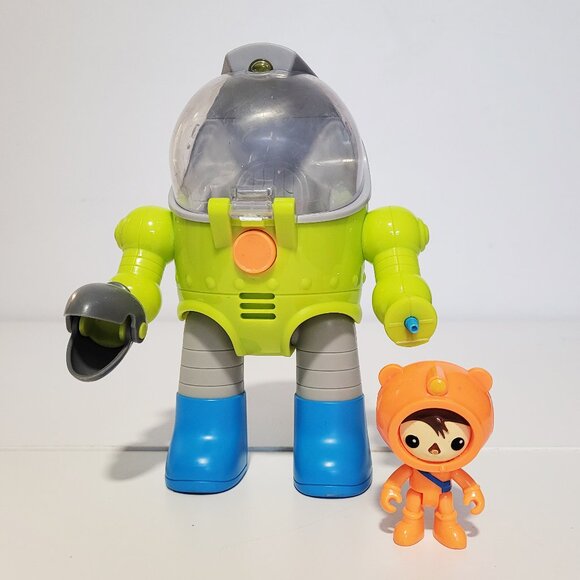 Octonauts Lot: Octopod and Kwazii's Octo Max Suit with Figures - Picture 6 of 10